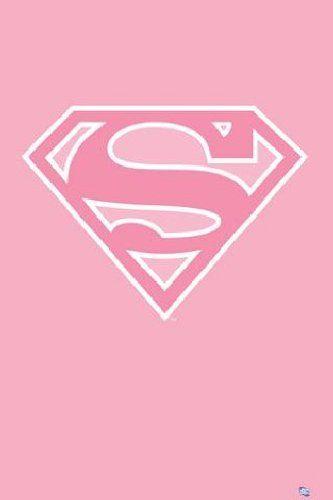 Magenta Superman Logo - 1art1® Superman Pink Poster (36 x 24 inches): Amazon.co.uk