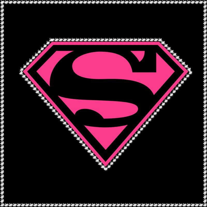 Magenta Superman Logo - Yo. Supergirl, Superman, Superman logo