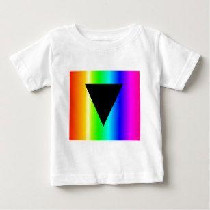 Triangle Rainbow Logo - Rainbow Triangle Baby Clothes & Shoes | Zazzle
