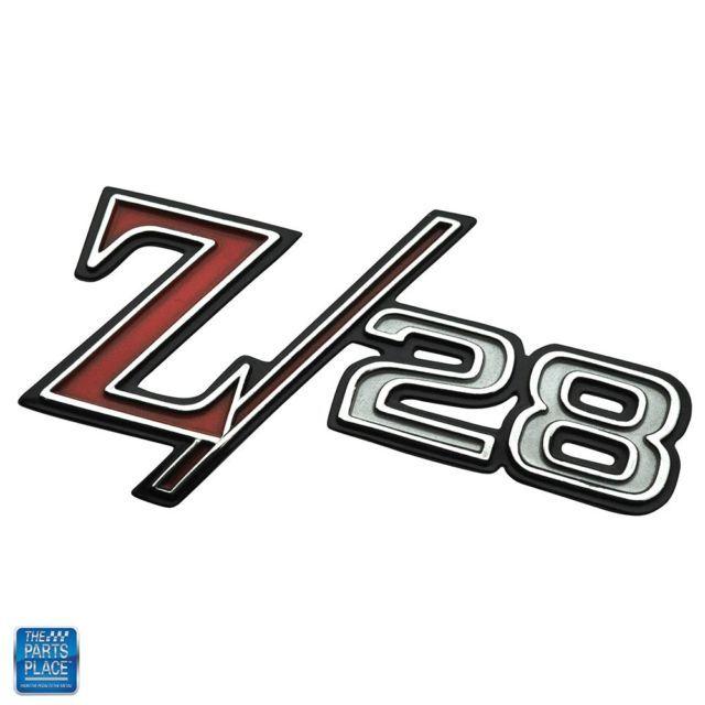 Camaro Z28 Logo - Chevrolet Camaro Z28 Fender Emblem GM 3940711 Cast 3943255