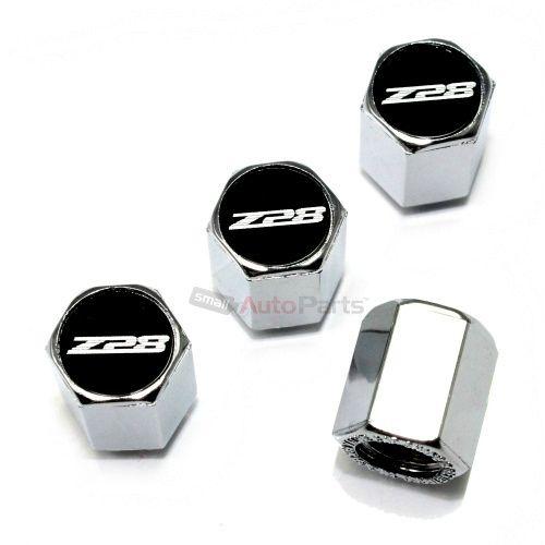 Z28 Logo - Chevrolet Camaro Z28 Logo Chrome ABS Tire Valve Stem Caps