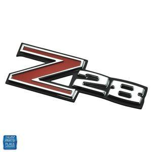 Camaro Z28 Logo - 1970 71 Chevrolet Camaro Z28 Grille Emblem With Retainer