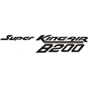 Super King Logo - Beechcraft Super King Air B200 Aircraft, Decals!