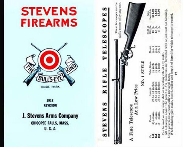 Stevens Gun Logo - Stevens 1918 Arms Company Gun Catalog | 10205451 GunAuction.com