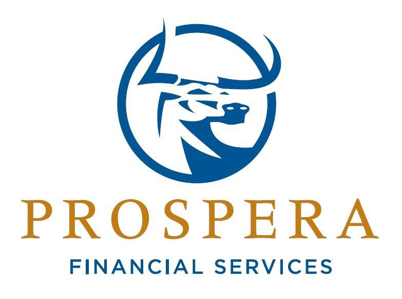 Brown and Blue Logo - Danias Financial Mgmt., LLC DBA Prospera FInancial Svcs