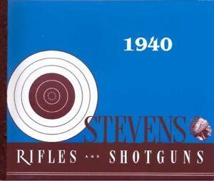 Stevens Gun Logo - Stevens 1940 Rifle & Shotgun Gun Catalog | eBay