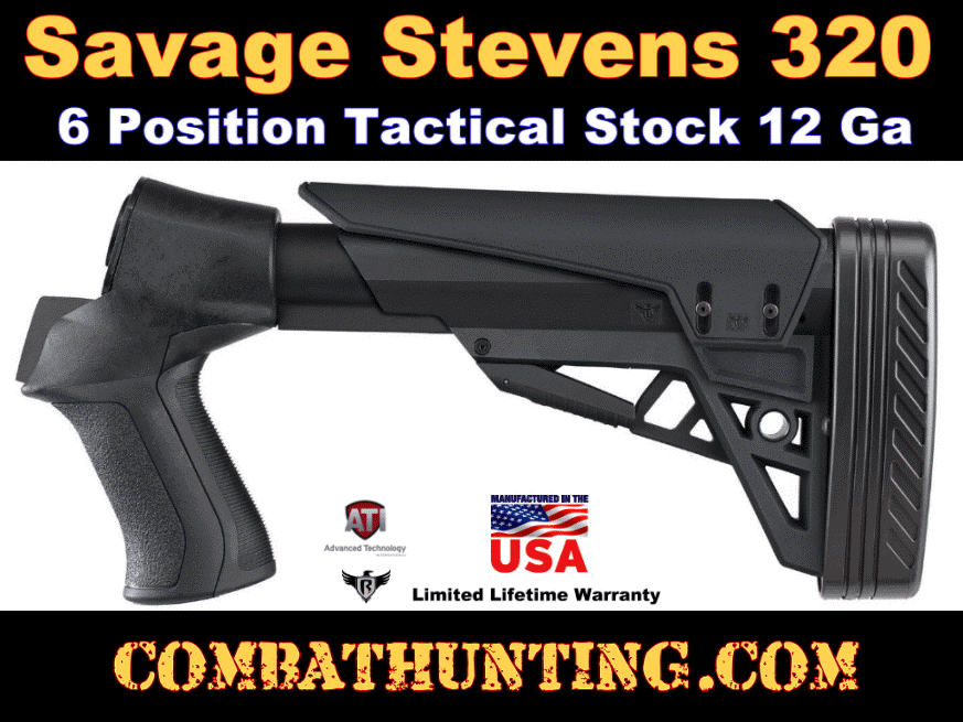 Stevens Gun Logo - RWSGS Stevens 320 Shotgun Collapsible Stock Six Position Adjustable ...