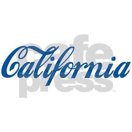 Cursive California Logo - California (cursive) Tote Bag