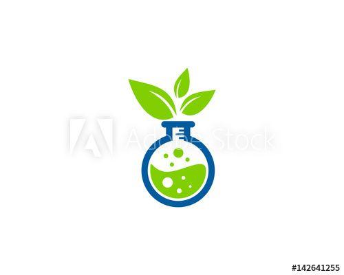 Science Element Logo - Science Nature Lab Icon Logo Design Element - Buy this stock vector ...