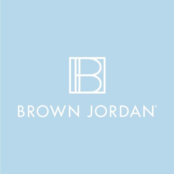 Brown and Blue Logo - Brown Jordan. Art Of The Good Life