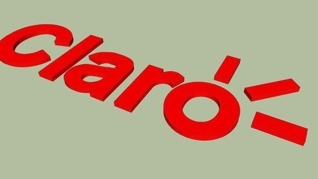 Claro Logo - Logo Claro en 3D | 3D Warehouse