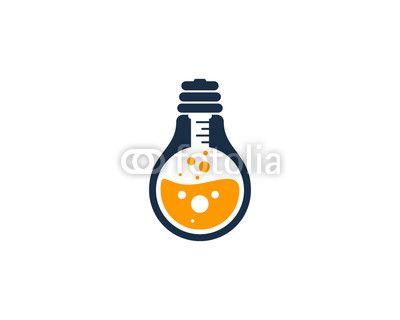 Science Element Logo - Creative Science Lab Icon Logo Design Element | Buy Photos | AP ...