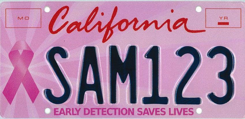 Cursive California Logo - California Special Interest License Plates