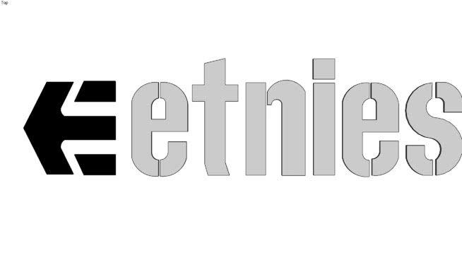 Etnies Logo - Etnies Logo | 3D Warehouse