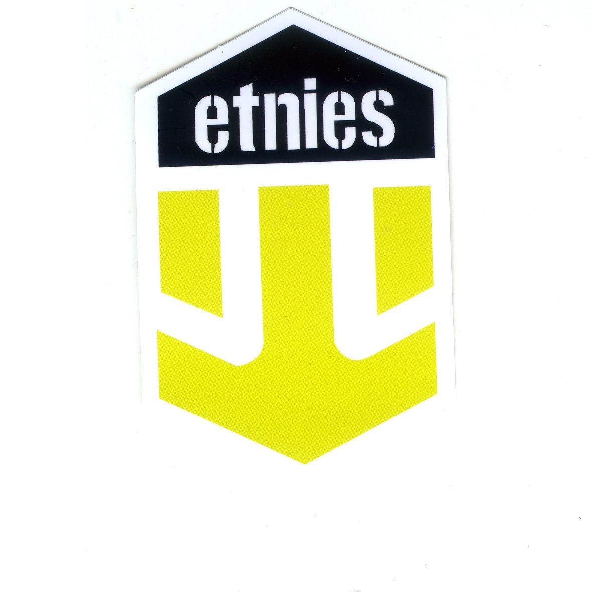 Etnies Logo - 1460 etnies logo , Width 8 cm decal sticker - DecalStar.com