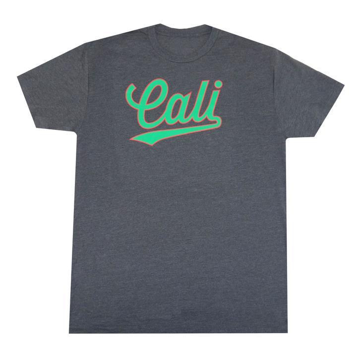 Cursive California Logo - California Cursive T-Shirt – Aksels, Inc.