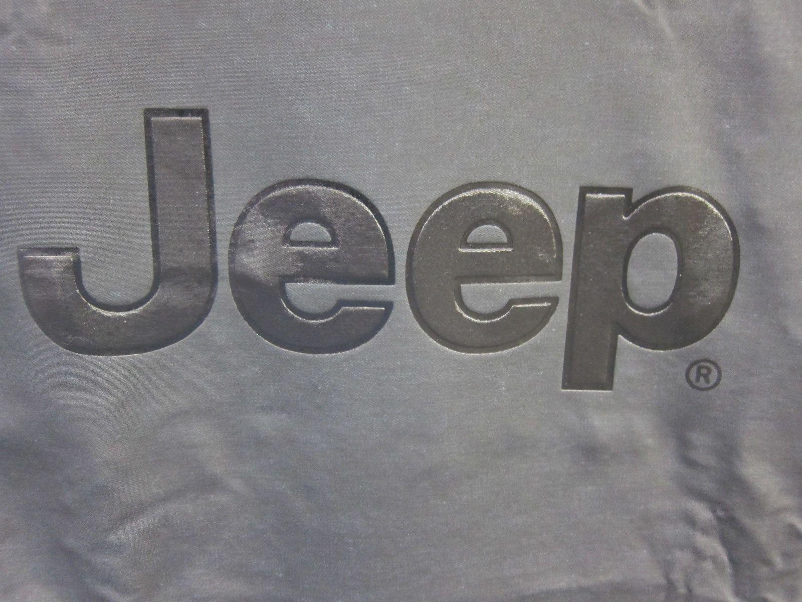 Black Jeep Logo - 2007 2018 Jeep Wrangler Liberty Black Spare Tire Cover With Black