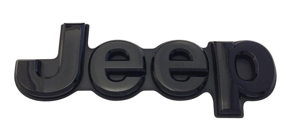Black Jeep Logo - WK2 Gloss Black Jeep Tailgate Badge UY60DX8AA
