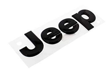 Black Jeep Logo - Amazon.com: Jeep Grand Cherokee 2013 Gloss Black Jeep front hood ...