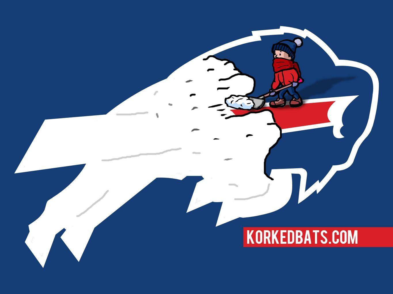 Cool Buffalo Logo - Buffalo Bills Unveil New Logo Amidst Snowstorm - Korked Bats