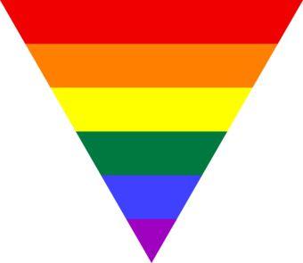 Rainbow Triangle Circle Logo - ALGBTICAL