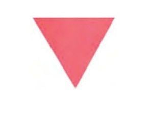 LGBT Triangle Logo - Pink Triangle LGBT Gay Symbol- Gay & Lesbian Support Sticker