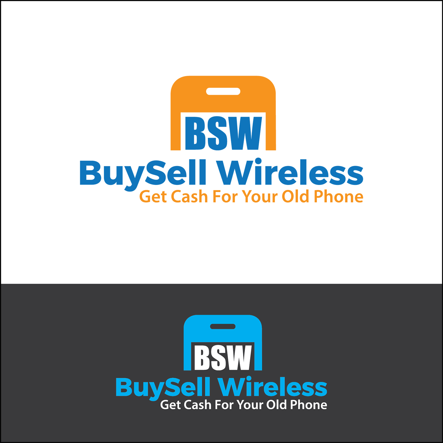 Old Phone Company Logo - Masculine, Bold, It Company Logo Design for BSW - BuySell Wireless ...