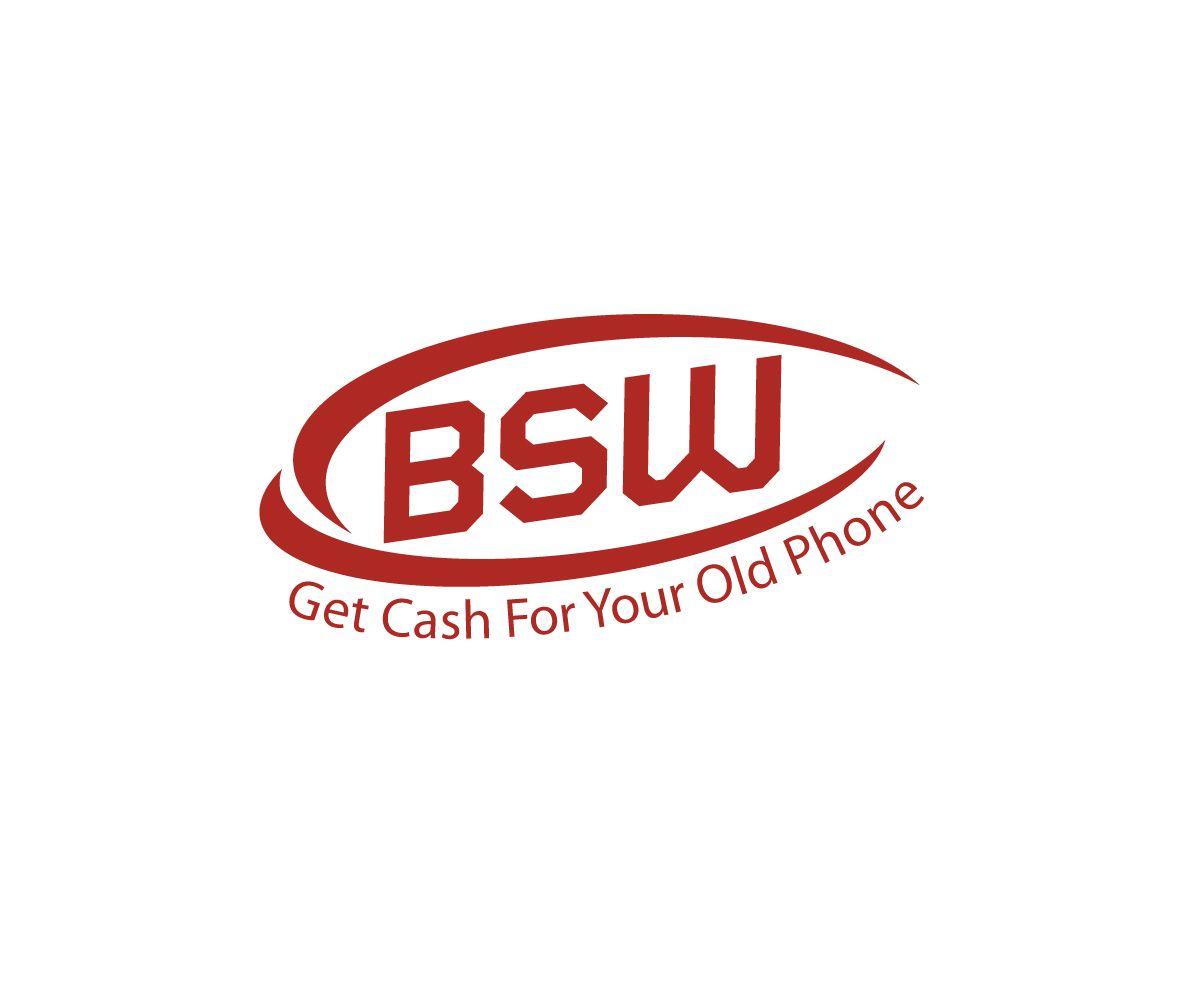 Old Phone Company Logo - Masculine, Bold, It Company Logo Design for BSW Wireless