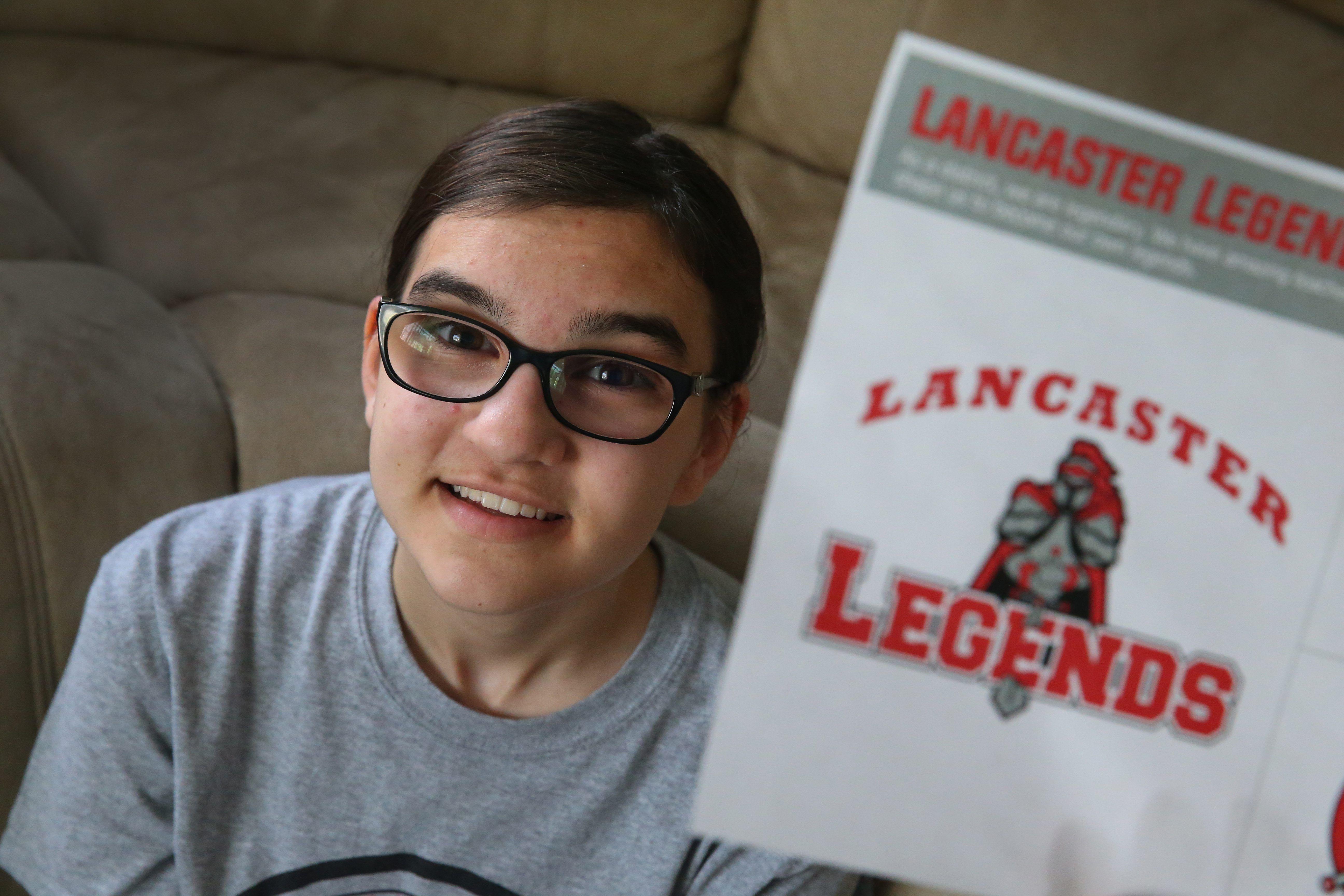 Cool Buffalo Logo - A cool legacy' as 8th-grader creates Lancaster's new Legends logo ...