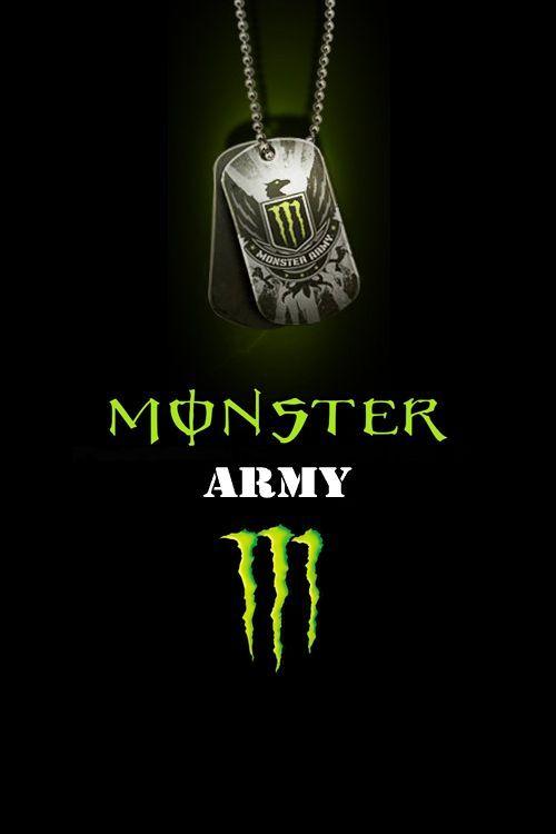 Camo Monster Logo - monster energy logo | Monster Energy Logo Wallpaper by ~drouell on ...