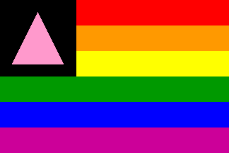 LGBT Triangle Logo - Pink Triangle Flags (Gay Pride)