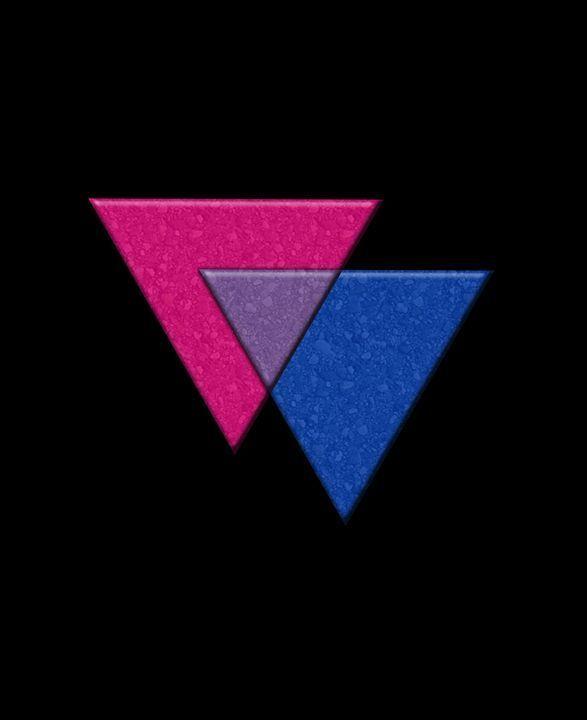 LGBT Triangle Logo - Triangles Symbol - Bisexual Pride - Lesbian Pride | bi | Lesbian ...