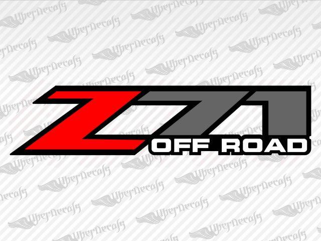 GMC Z71 Logo - Chevy Z71 OFF ROAD Decal stickers