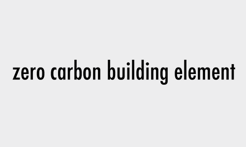 Carbon Element Logo - Impact Hub Zurich | zero carbon building element - Impact Hub Zurich