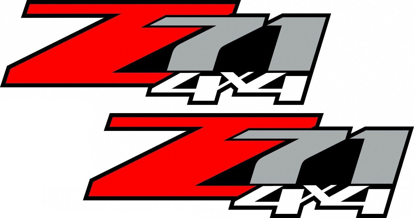GMC Z71 Logo - Product: 2 Chevy Z71 Off Road 4x4 Truck Decal/Sticker X2