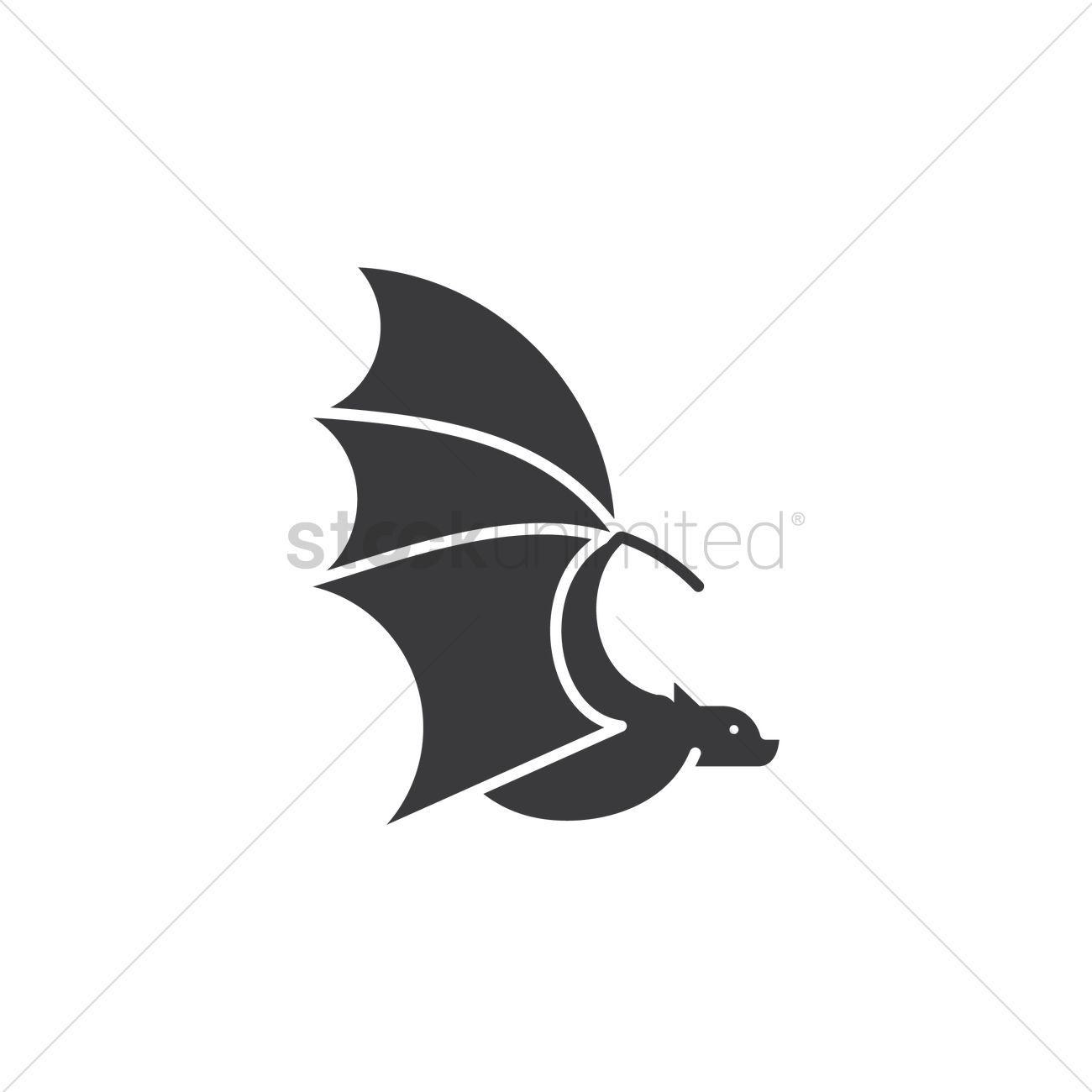 Flying Bat Logo - Flying bat Vector Image - 1991862 | StockUnlimited