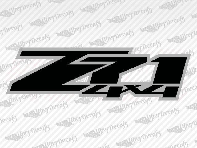 GMC Z71 Logo - Chevy Z71 4 X 4 Decal stickers