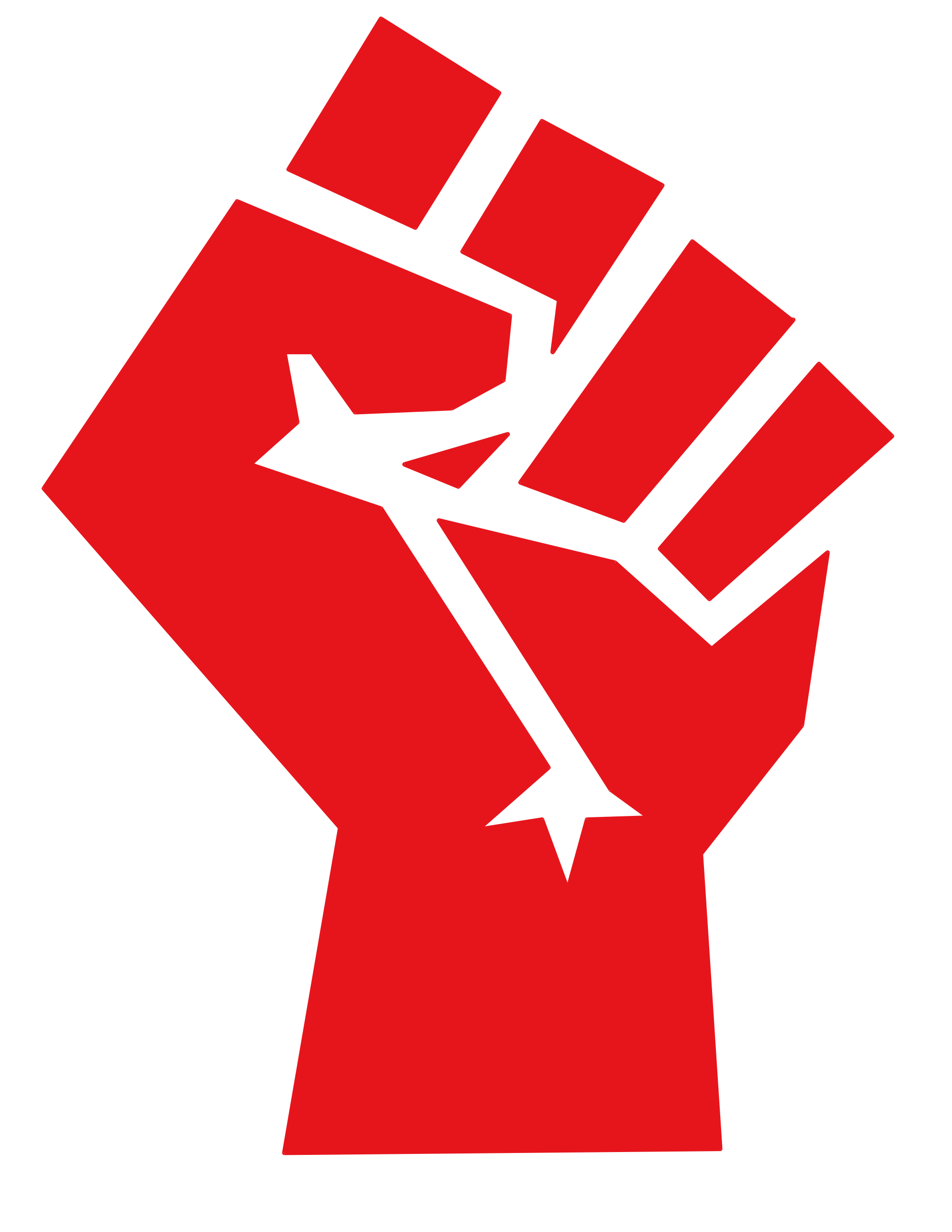 Red Fist Logo - Fist.svg