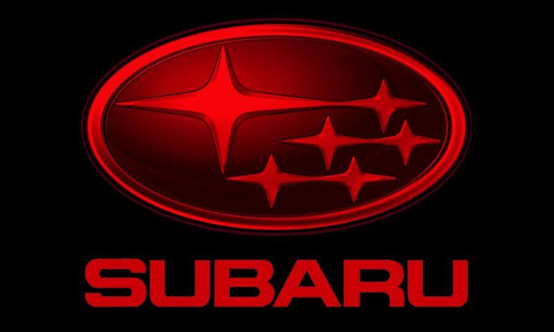 Red Subaru Logo - Made this for my '12 STI Navi splash screen. Have at it!