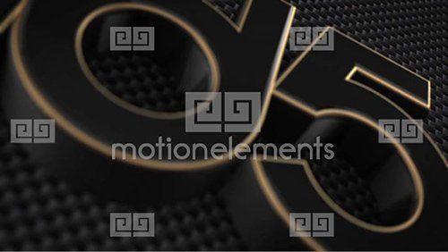 Carbon Element Logo - 3D Carbon Logo Opener - Element 3D V2 — After Effects Template