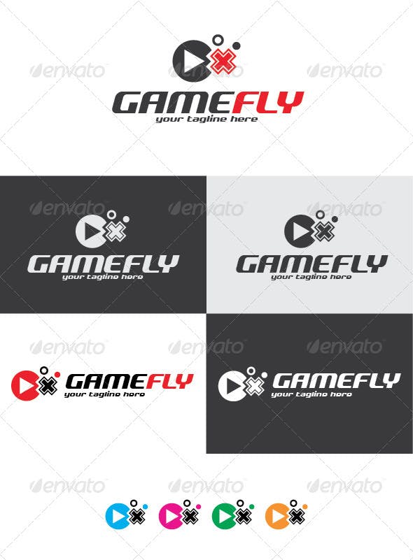 GameFly Logo - Game Fly Logo by eaworks | GraphicRiver