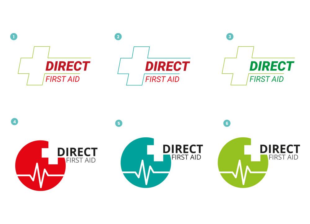 First Aid Logo - Logo Design for First Aid Course Provider - Direct First Aid