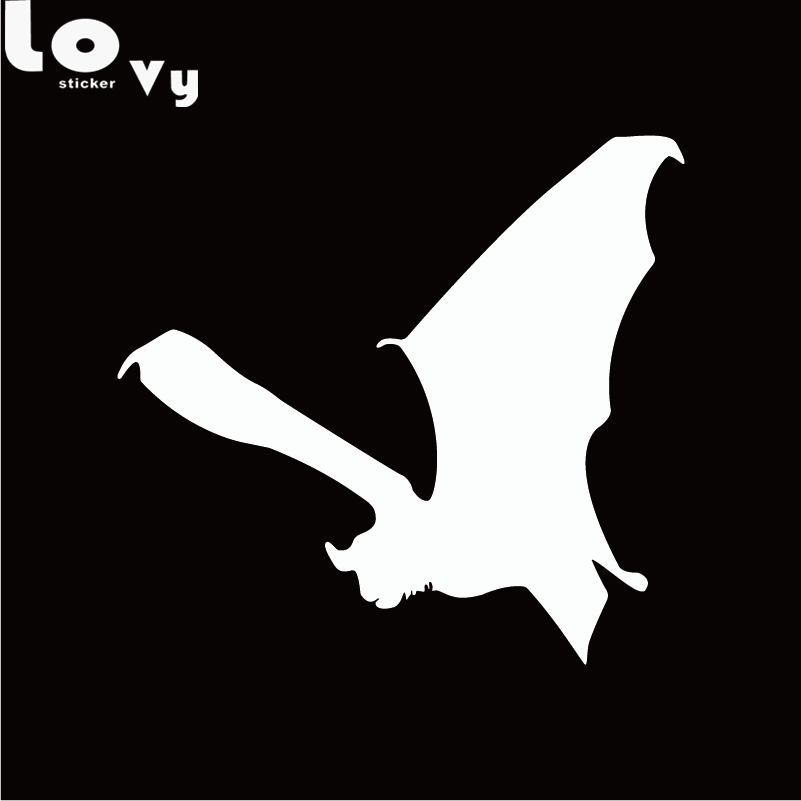 Flying Bat Logo - US $0.6 |Flying Bat Car Sticker Cartoon Animal Silhouette Car Decoration  Decal-in Car Stickers from Automobiles & Motorcycles on Aliexpress.com | ...