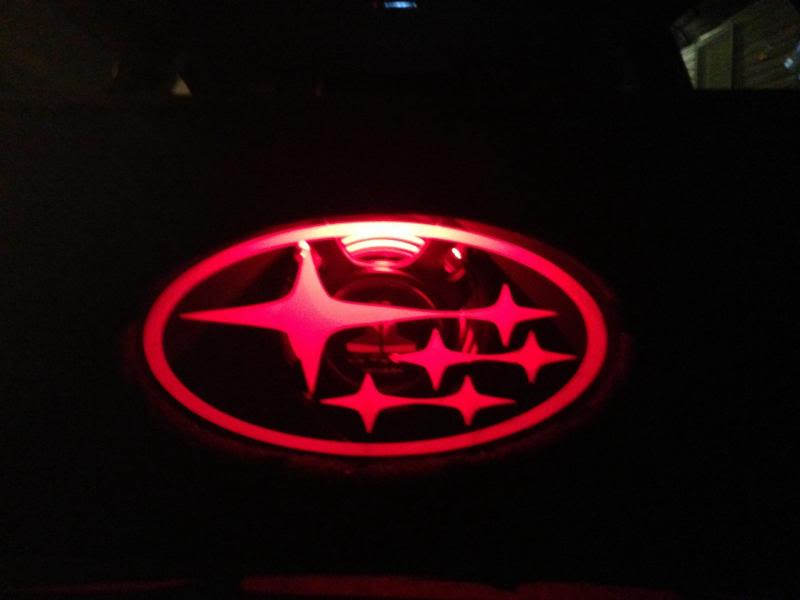 Red Subaru Logo - FS: (For Sale) 2011 sti perrin fmic, perrin turbo inlet, 10