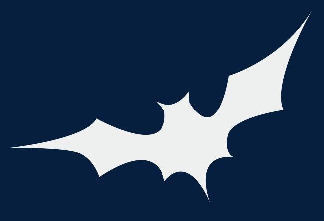 Flying Bat Logo - Vampire Bat, Bat Clipart, Flying Bat, White Png PNG Image and ...