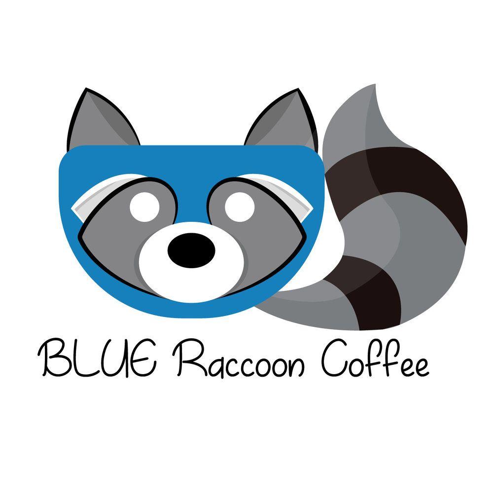 Blue Raccoon Logo - design portfolio — 360 DIGITAL PRODUCTIONS