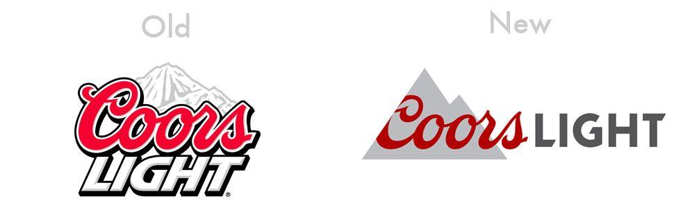 Old Coors Light Logo - Top 15 Logo Changes From 2015