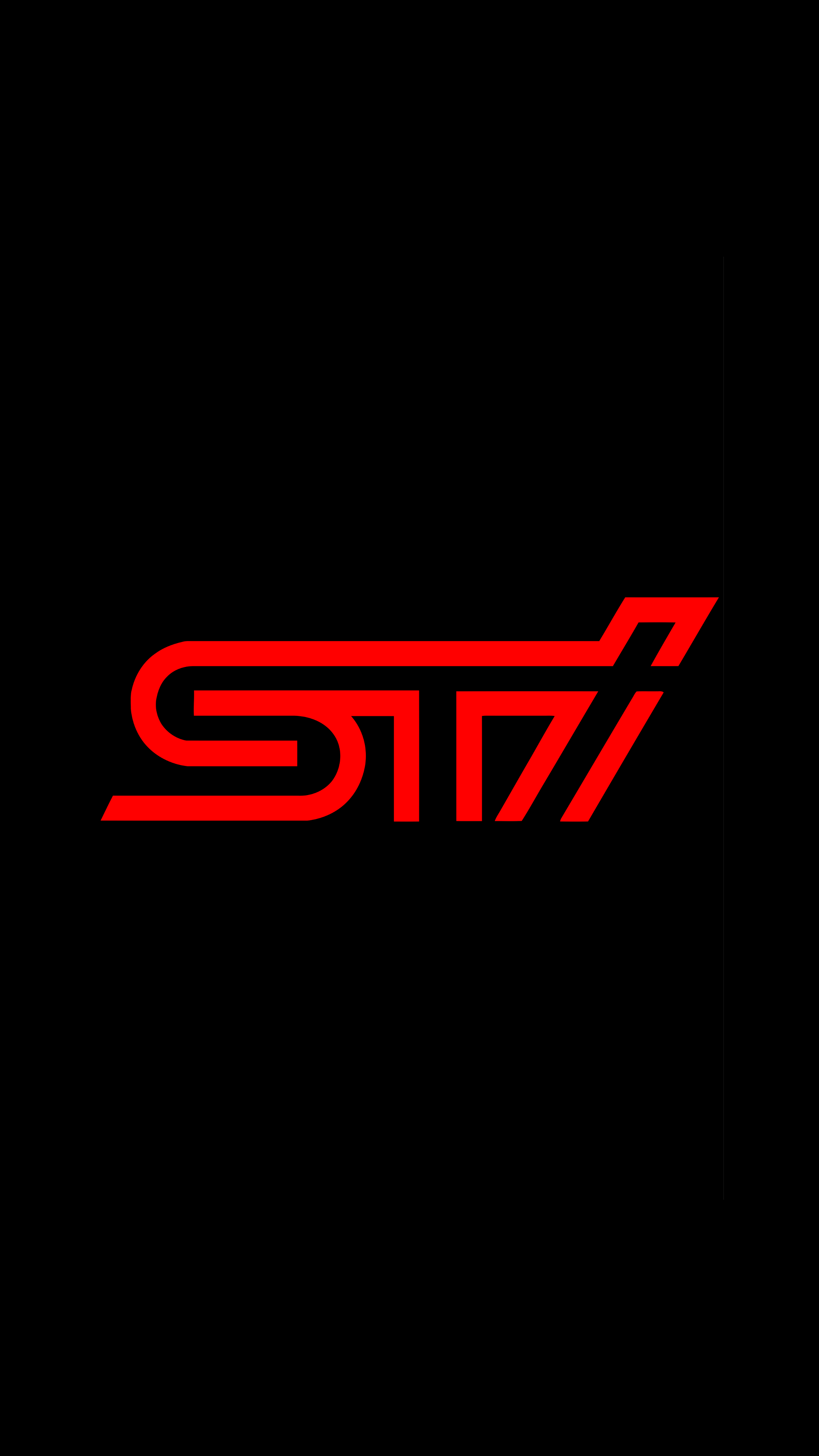 Red Subaru Logo - Subaru STI Logo Request [2160x3840]