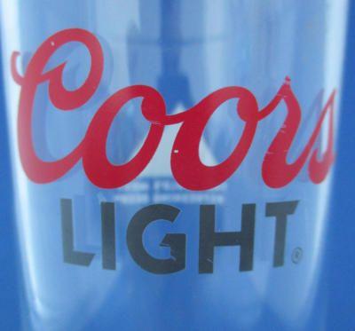 Old Coors Light Logo - Gullies Glasses