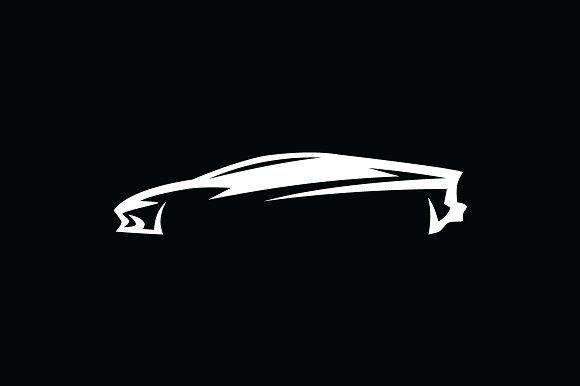 White Car Logo - Sport Cars Logo Template ~ Logo Templates ~ Creative Market